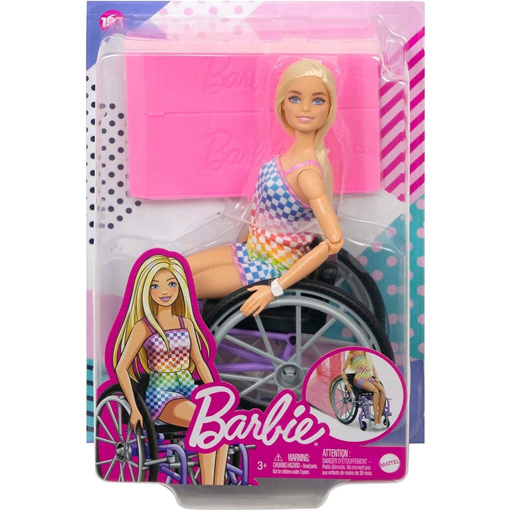 BARBIE BARBIE FASHIONISTAS WITH WHEELCHAIR