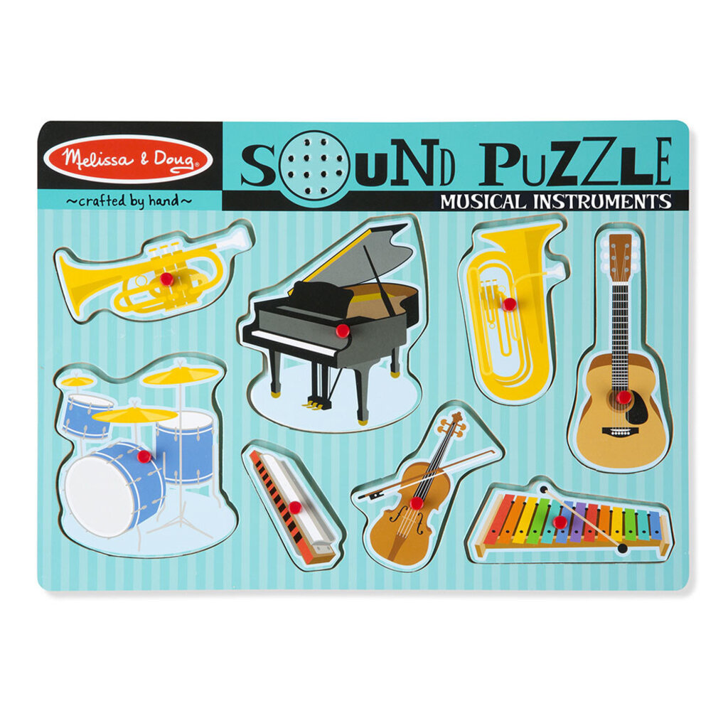 MELISSA AND DOUG SOUND PUZZLE MUSICAL INSTRUMENTS