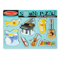 MELISSA AND DOUG SOUND PUZZLE MUSICAL INSTRUMENTS