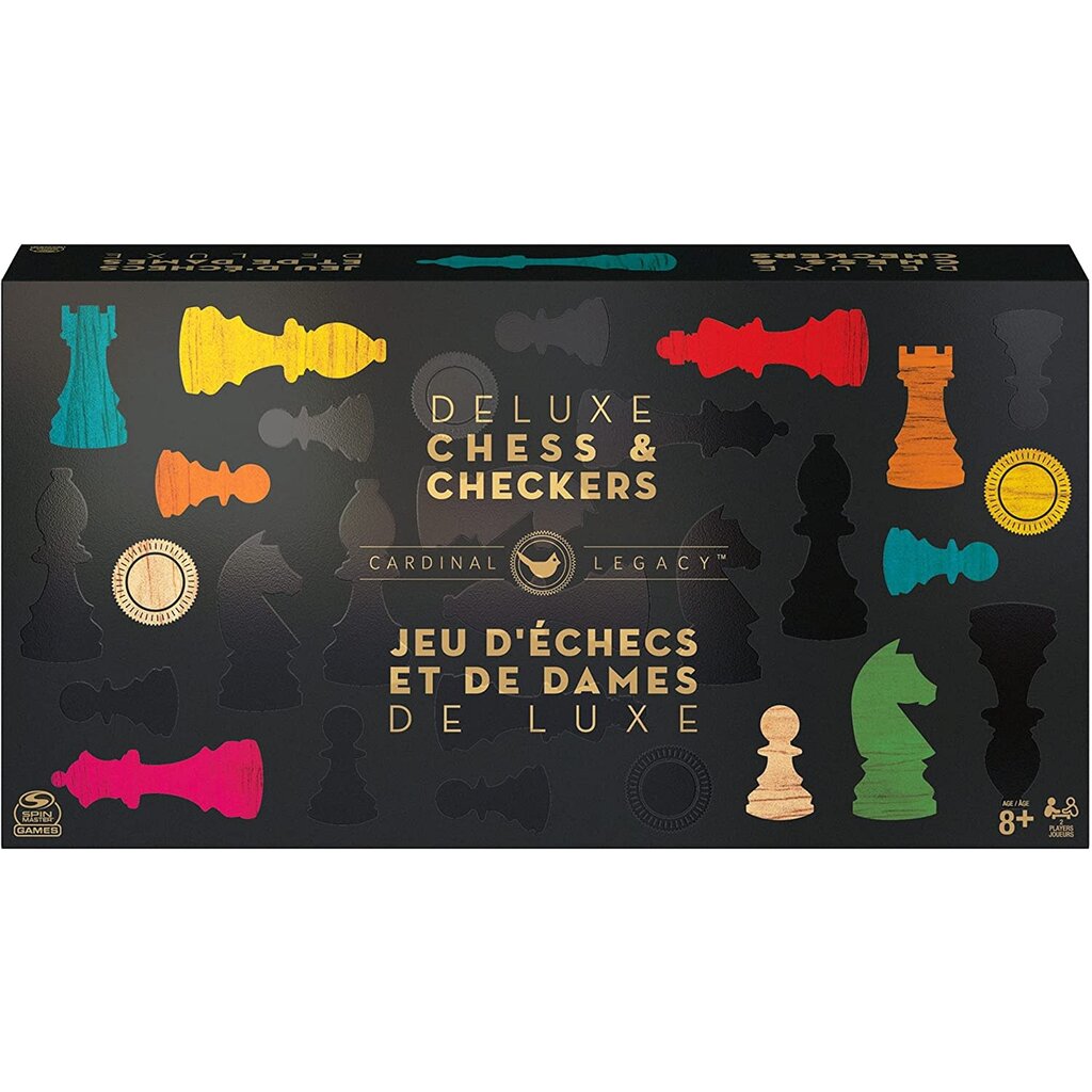 CARDINAL DELUXE WOODEN CHESS SET*