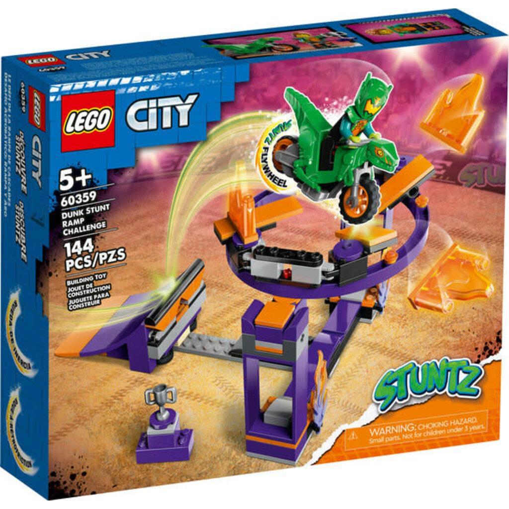 LEGO DUNK STUNT RAMP CHALLENGE**