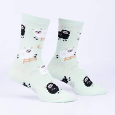 SOCK IT TO ME YOU CAN COUNT ON ME WOMEN CREW SOCKS