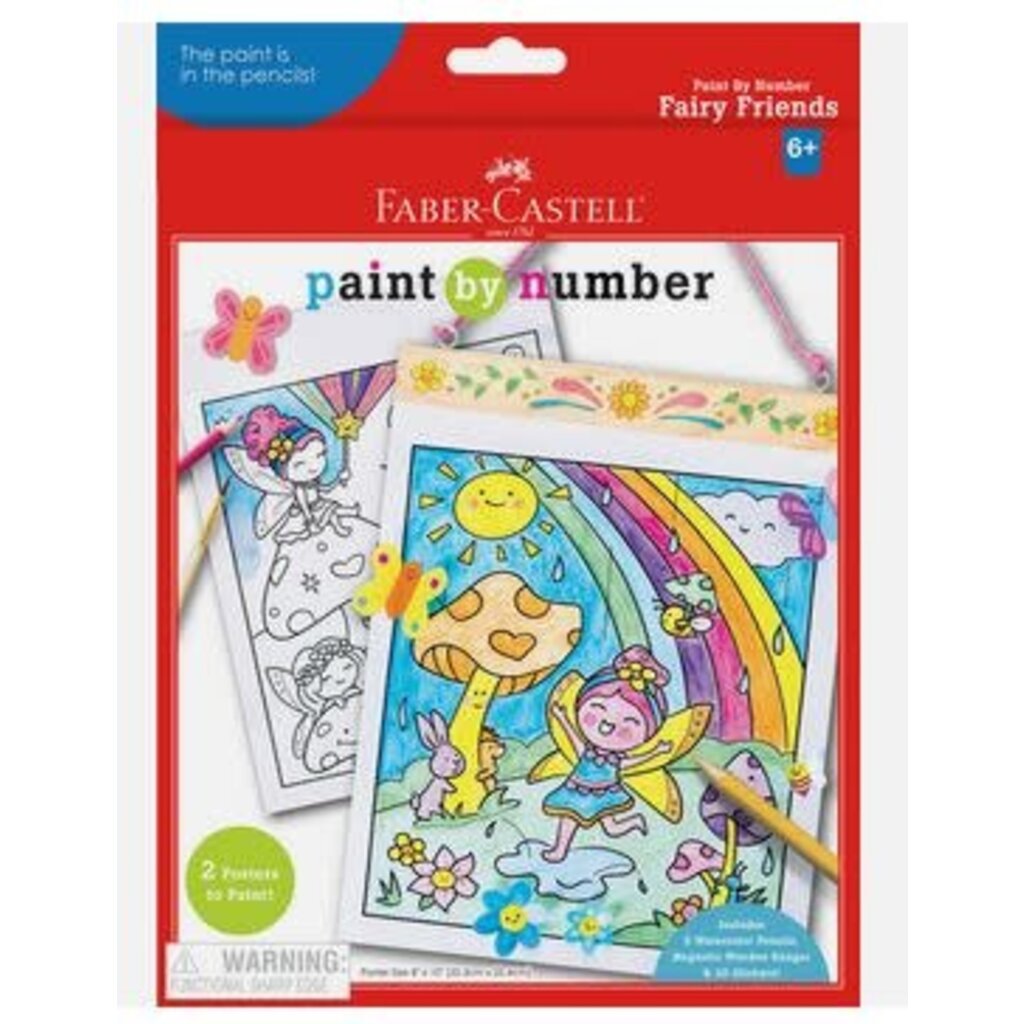 CREATIVITY FOR KIDS PAINT BY NUMBER FAIRY FRIENDS