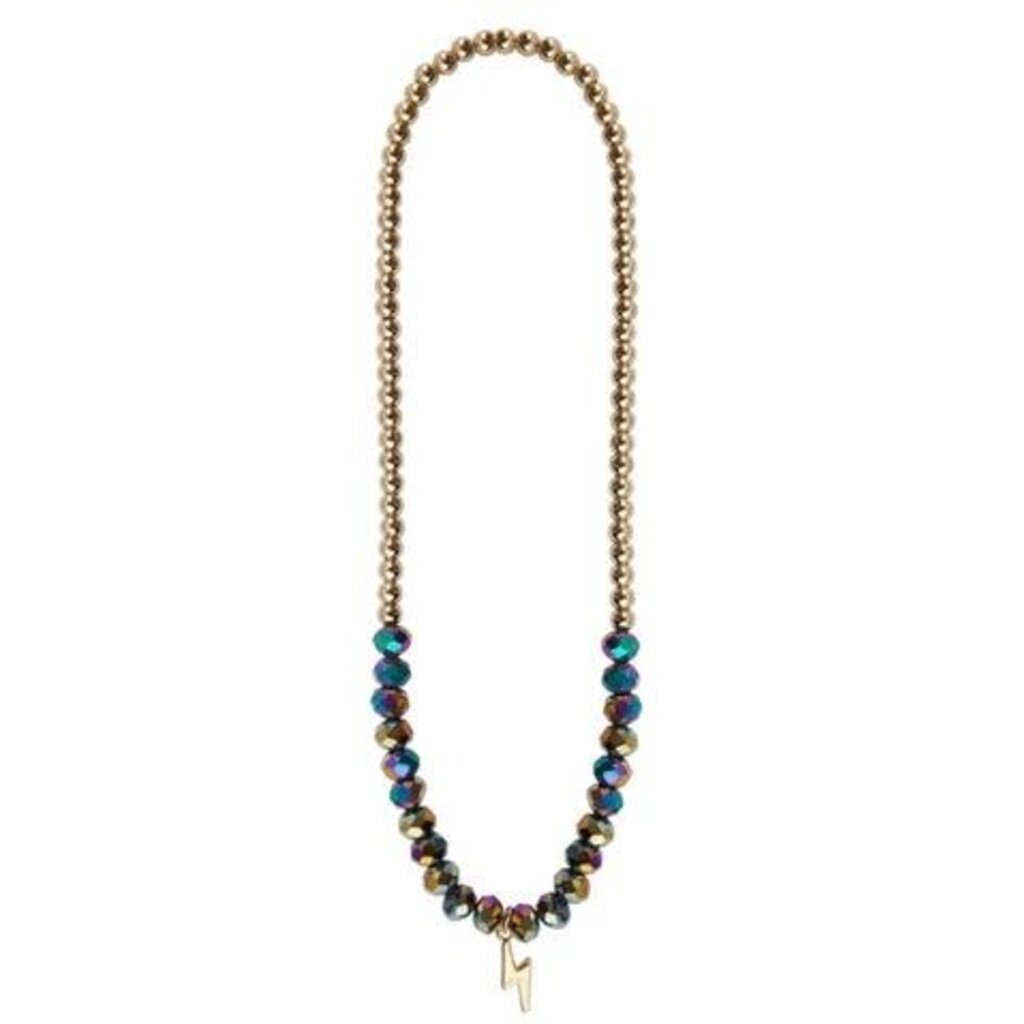 CREATIVE EDUCATION NECKLACE LIGHTNING BOLT REVOLT*