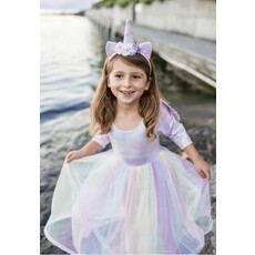 CREATIVE EDUCATION ALICORN DRESS W/ WINGS & HEADBAND SIZE 3/4