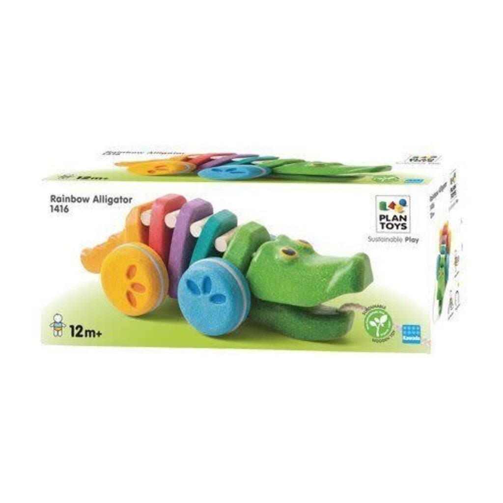 PLAN TOYS RAINBOW ALLIGATOR