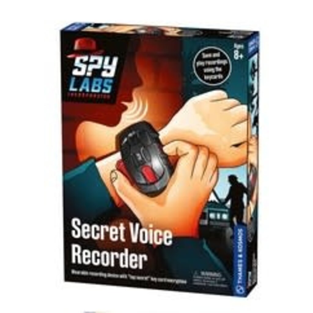 THAMES & KOSMOS SPY LABS: SECRET VOICE RECORDER