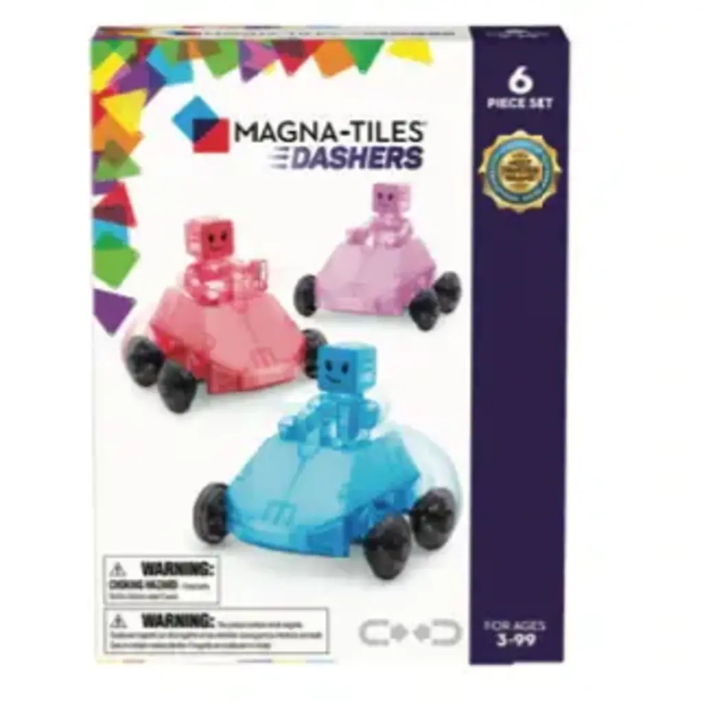 MAGNA-TILES MAGNA-TILES DASHERS 6 PIECE SET