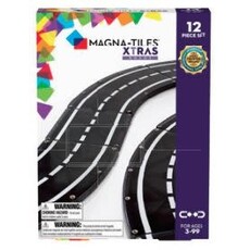 MAGNA-TILES MAGNA-TILES XTRAS ROADS 12 PC SET