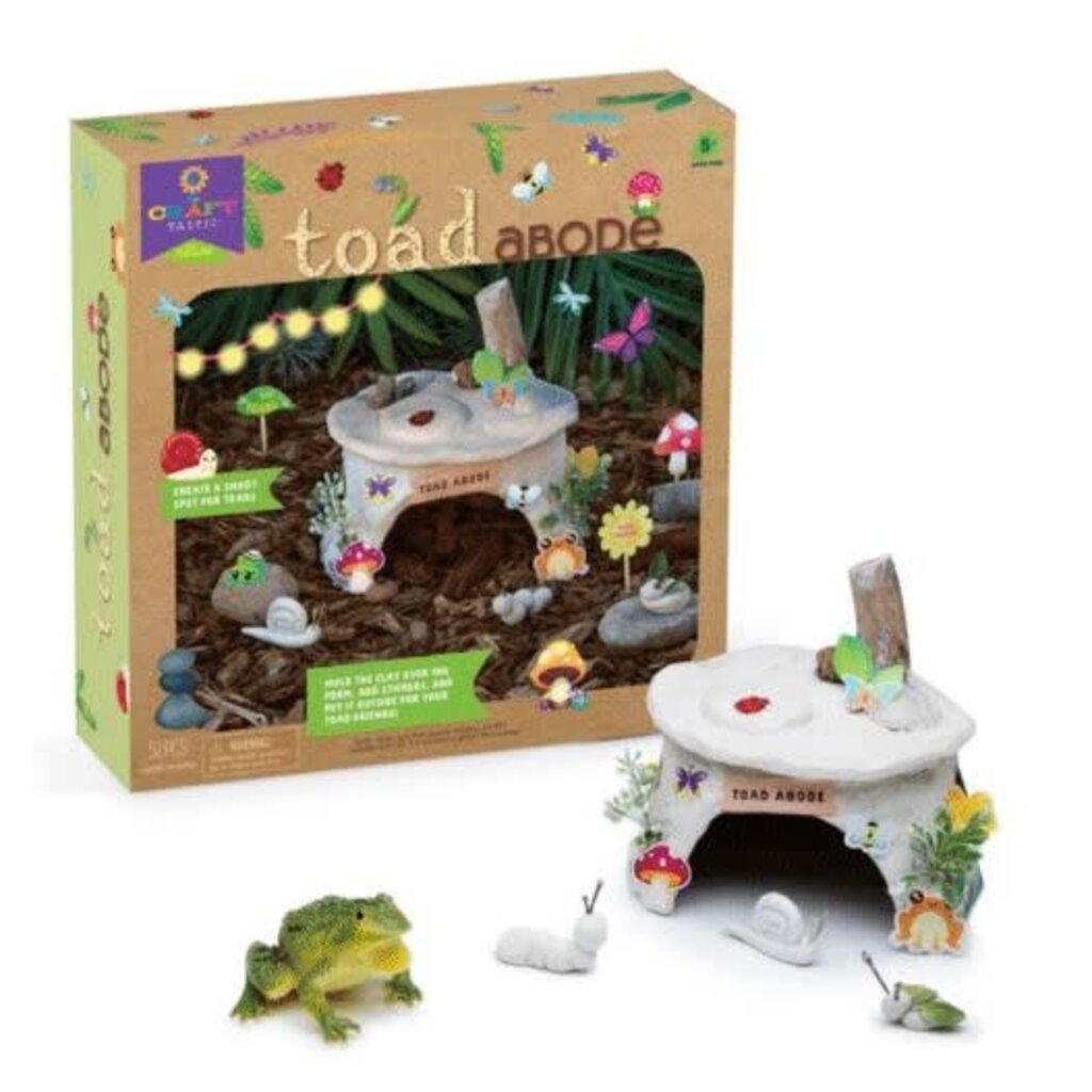 CRAFT-TASTIC TOAD ABODE