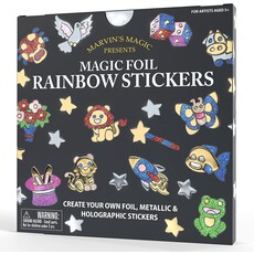 MARVINS MAGIC MAGIC FOIL RAINBOW STICKERS*