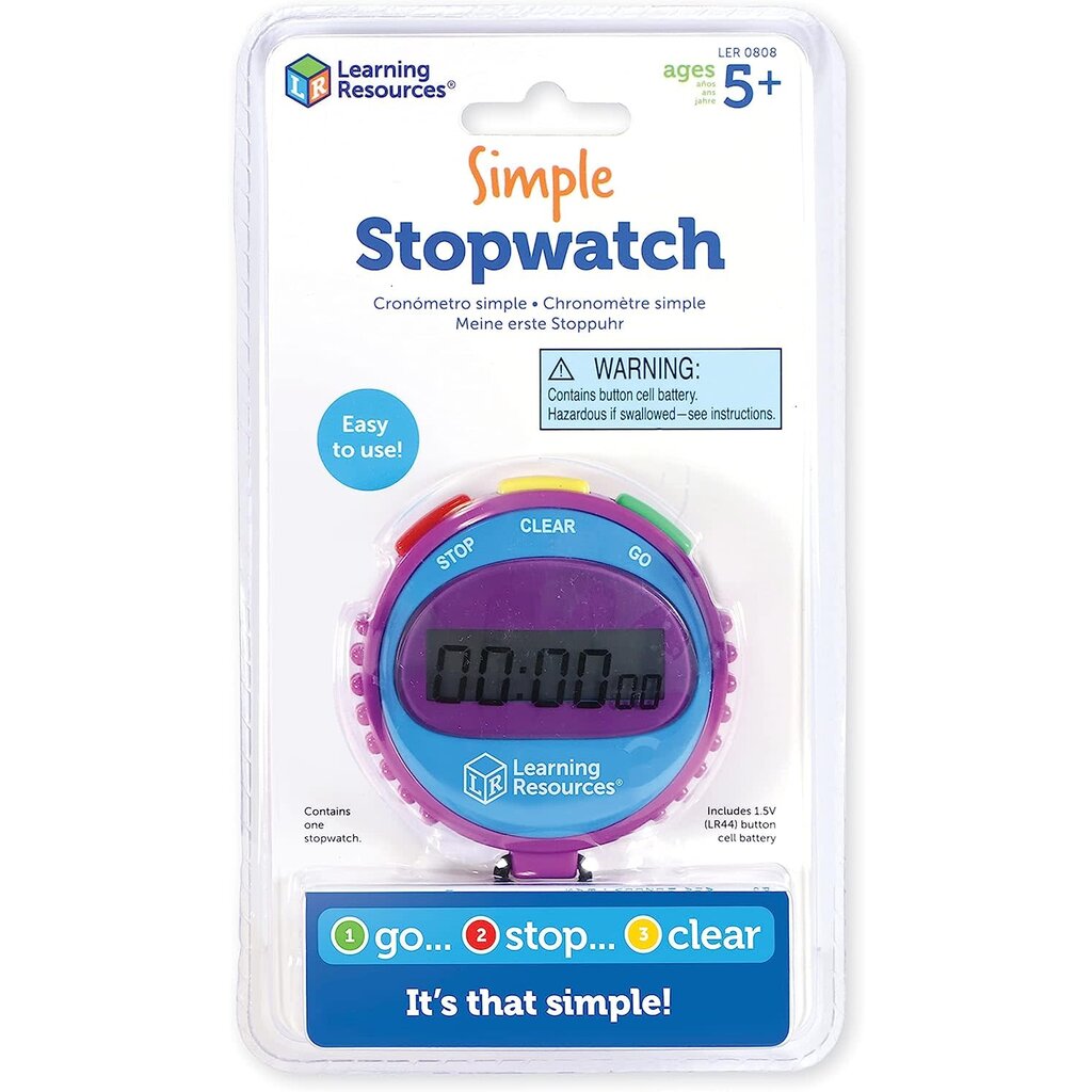EDUCATIONAL INSIGHTS SIMPLE STOPWATCH