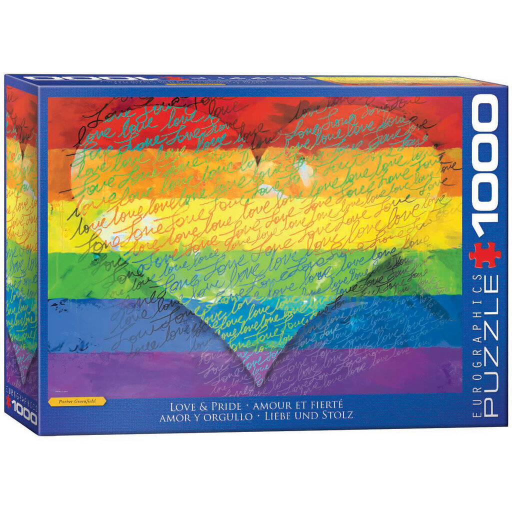 EUROGRAPHICS LOVE & PRIDE 1000 PC PUZZLE**