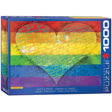 EUROGRAPHICS LOVE & PRIDE 1000 PC PUZZLE**