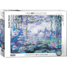 EUROGRAPHICS WATERLILIES MONET 1000 PC PUZZLE