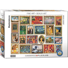 EUROGRAPHICS MASTERPIECES 1000 PC PUZZLE