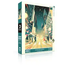 NEW YORK PUZZLE CO MOONLIGHT MOMENT 1000 PC PUZZLE*