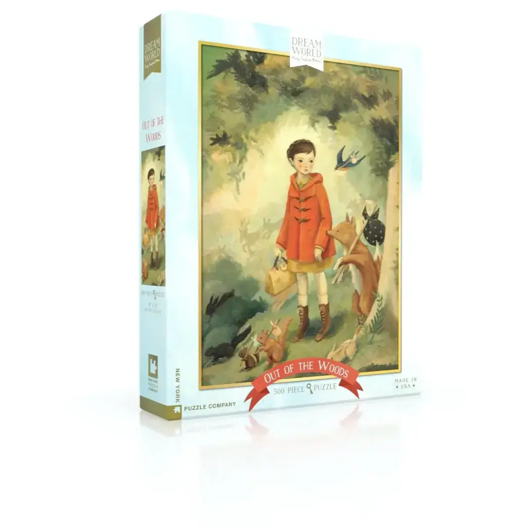 NEW YORK PUZZLE CO OUT OF THE WOODS 500 PC PUZZLE