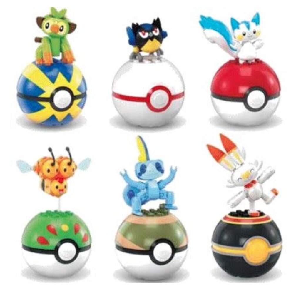 POKEMON INTERNATIONAL MEGA CONSTRUX POKEMON POKE BALL SERIES 17URE