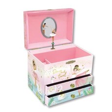 GIGGLE AND HONEY BALLERINA MUSICAL JEWELRY BOX