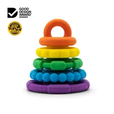 JELLYSTONE DESIGNS RAINBOW STACKER AND TEETHER