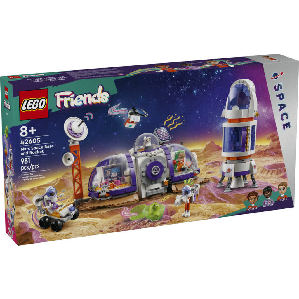 LEGO MARS SPACE BASE AND ROCKET*