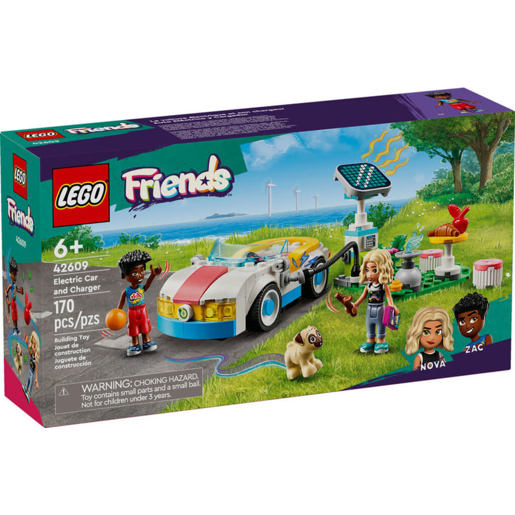 LEGO ELECTRIC CAR AND CHARGER*