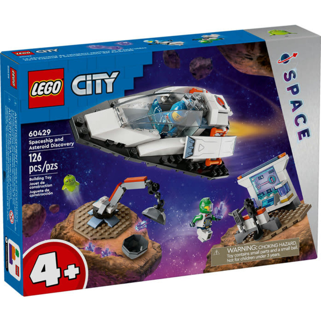 LEGO SPACESHIP AND ASTEROID DISCOVERY