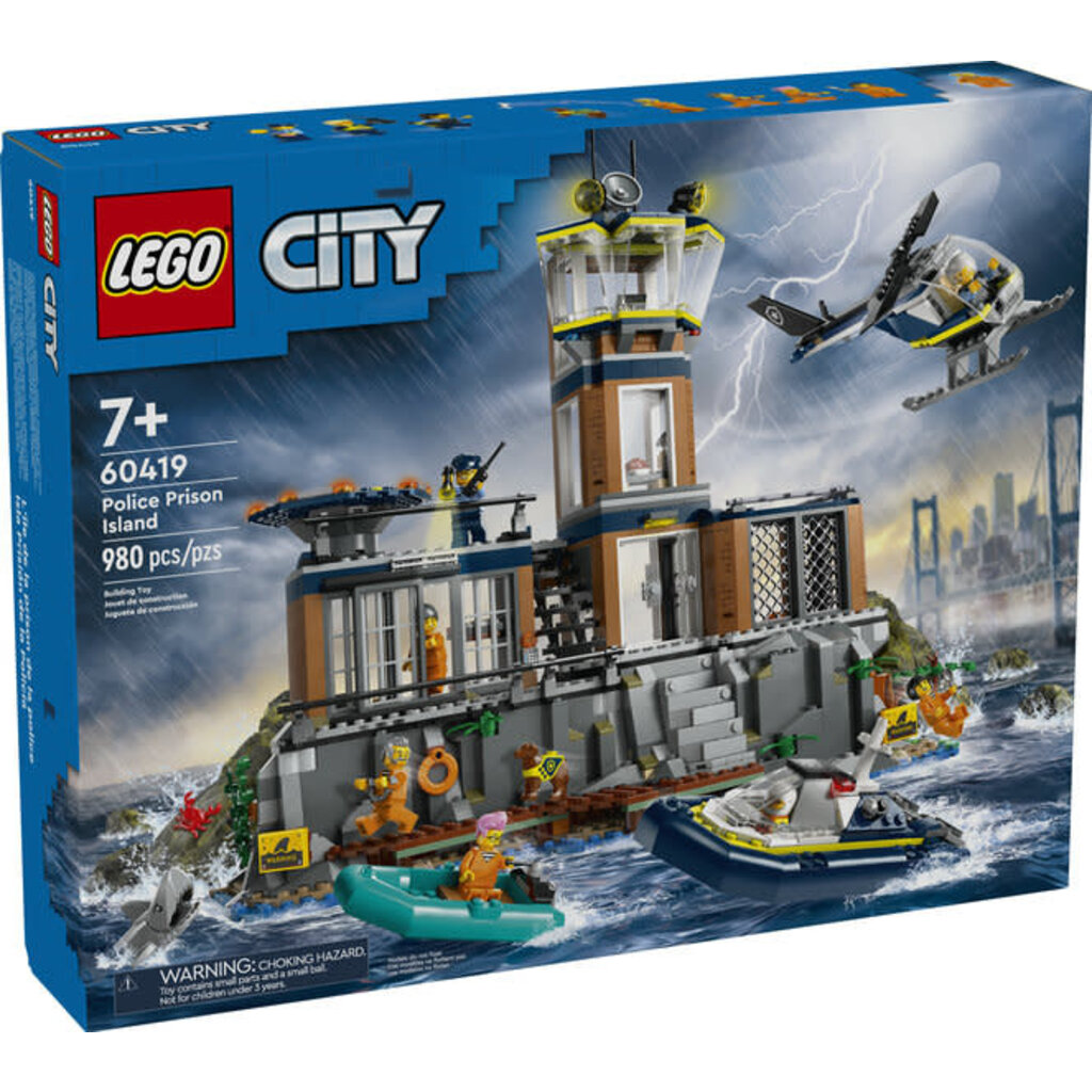 LEGO POLICE PRISON ISLAND