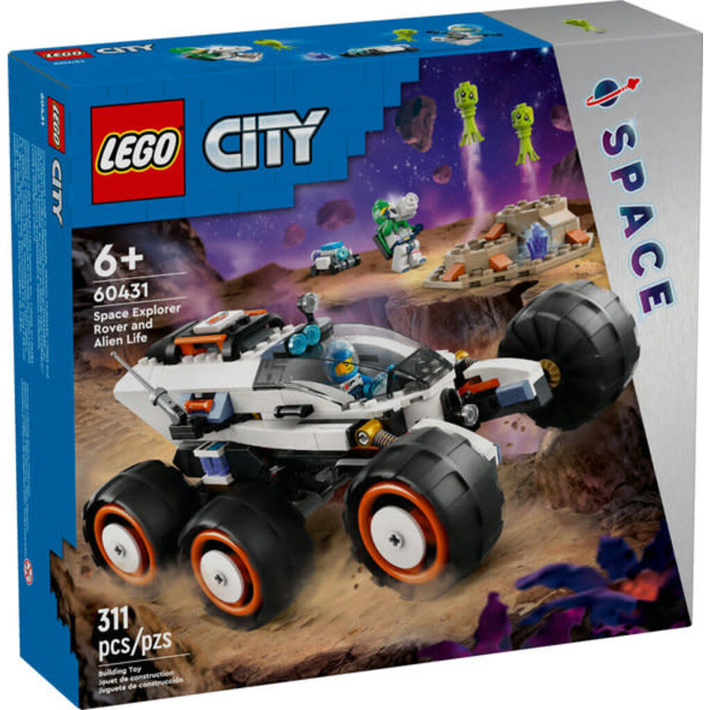 LEGO SPACE EXPLORER ROVER AND ALIEN LIFE
