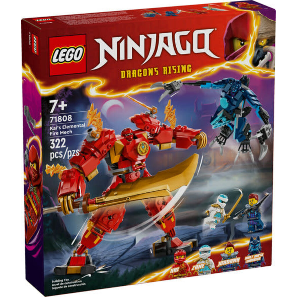 LEGO KAI'S ELEMENTAL FIRE MECH