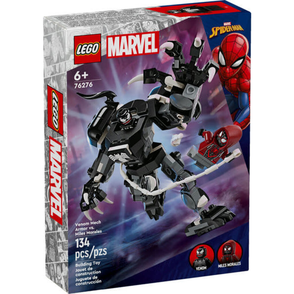 LEGO VENOM MECH ARMOR VS. MILES MORALES