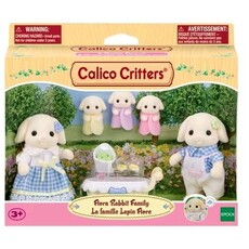 CALICO CRITTERS FLORA RABBIT FAMILY CALICO CRITTERS