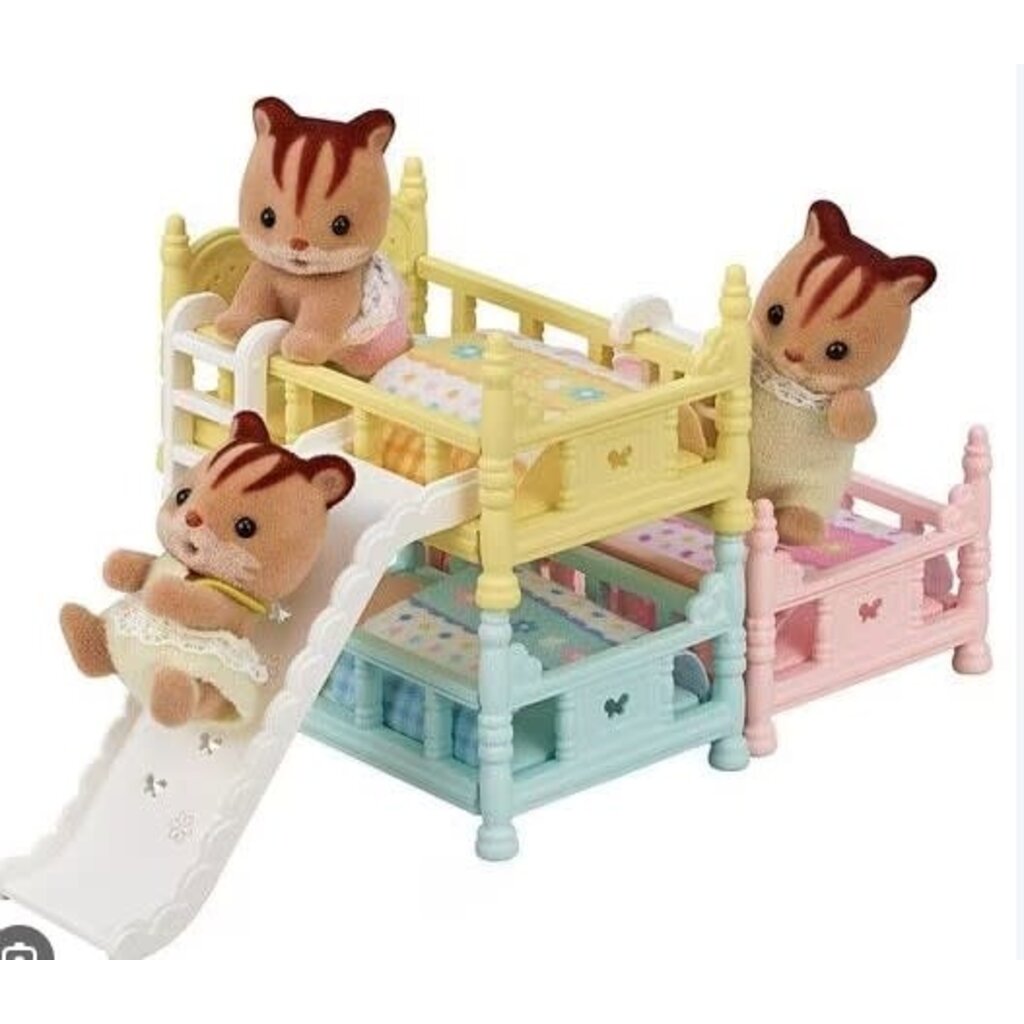 CALICO CRITTERS TRIPLE BUNK BEDS CALICO CRITTERS