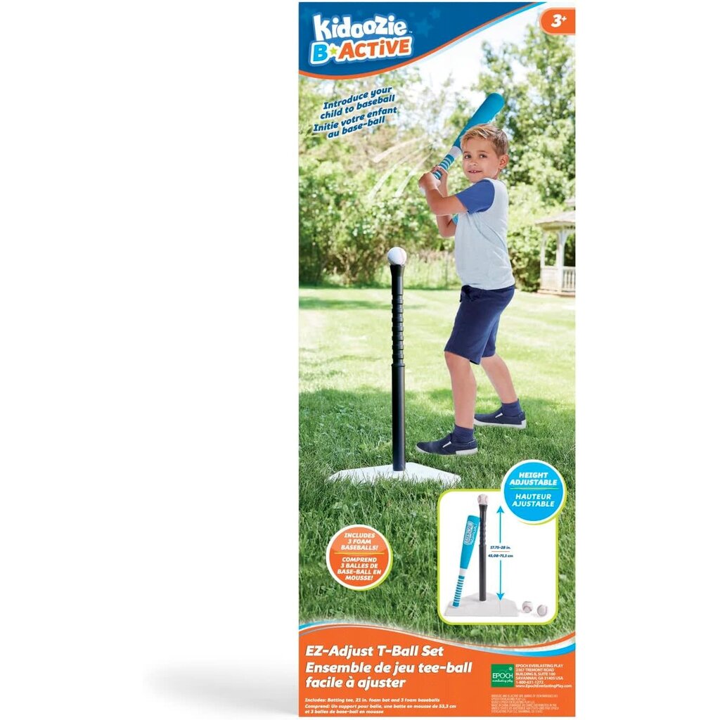KIDOOZIE EZ-ADJUST T-BALL SET