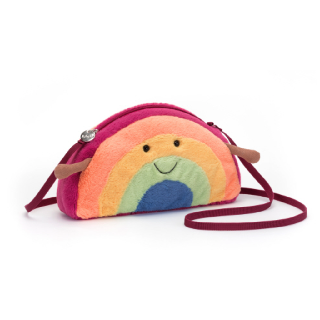 JELLY CAT AMUSEABLE RAINBOW BAG
