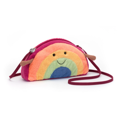 JELLY CAT AMUSEABLE RAINBOW BAG