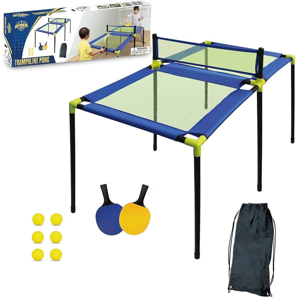 THIN AIR BRANDS TRAMPOLINE PONG - TABLE TENNIS SET