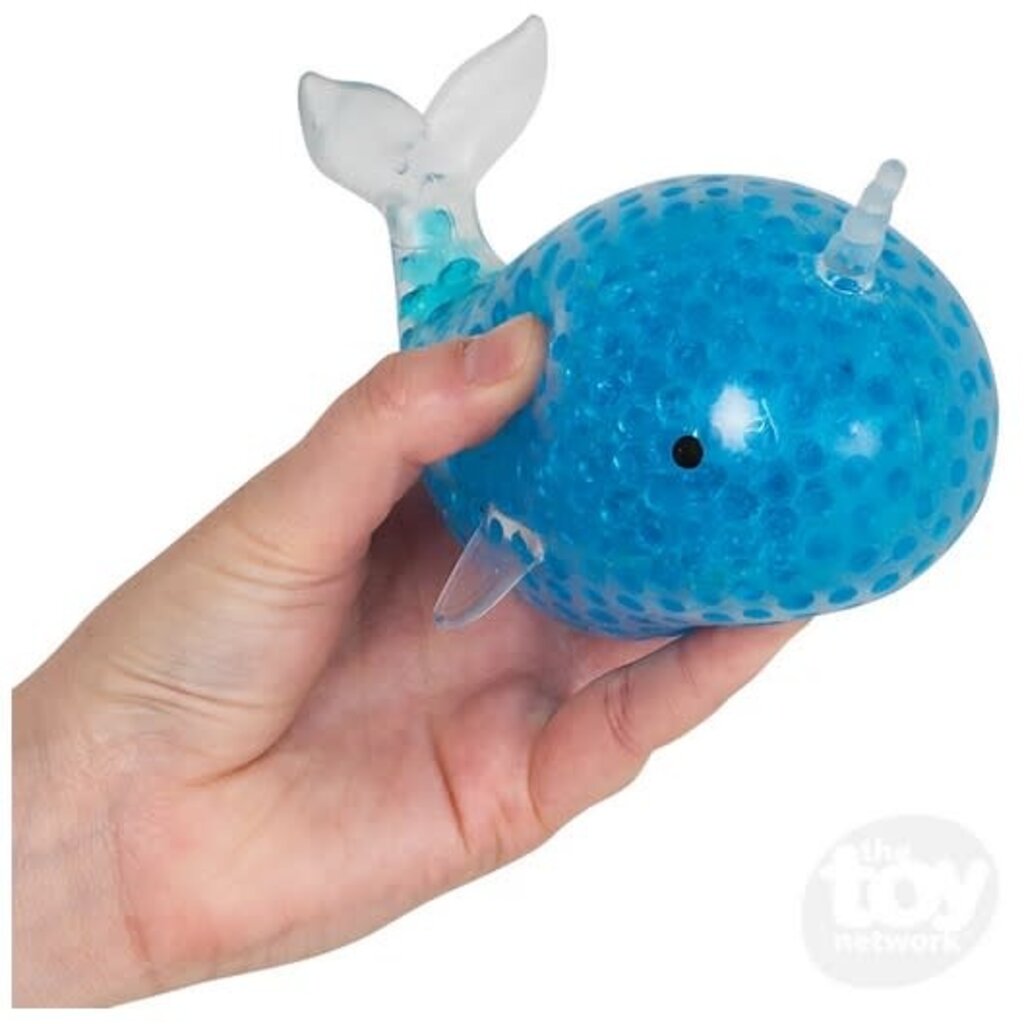 THE TOY NETWORK SQUEEZY BEAD NARWHAL