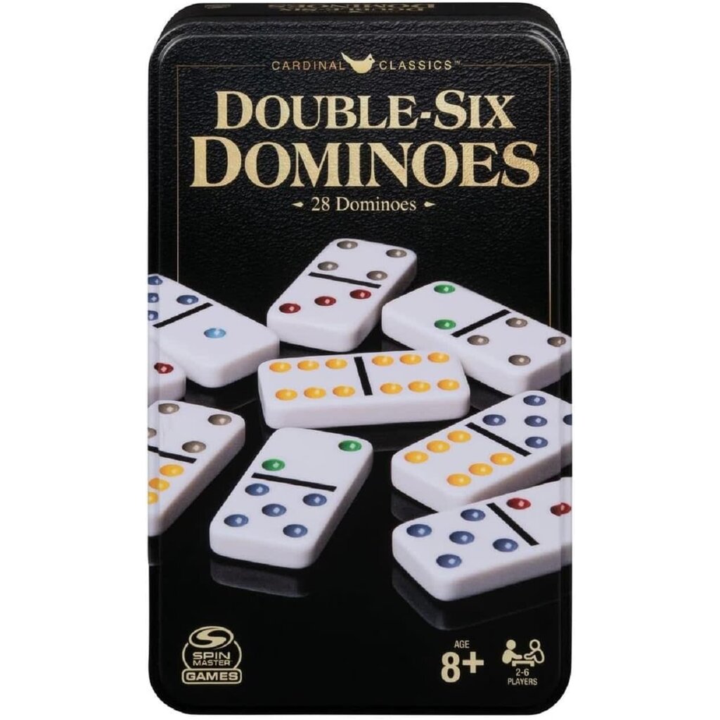 SPINMASTER DOUBLE-SIX DOMINOES