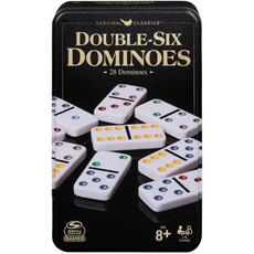 SPINMASTER DOUBLE-SIX DOMINOES