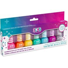 MAKE IT REAL RAINBOW DAYS OF THE WEEK NAIL POLISH**
