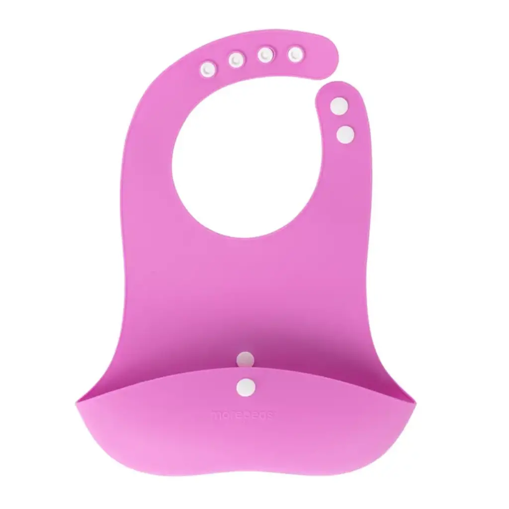 MOREPEAS ROLL & SNAP BIB