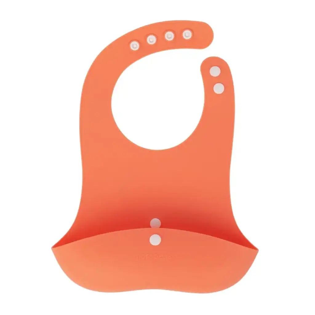 MOREPEAS ROLL & SNAP BIB