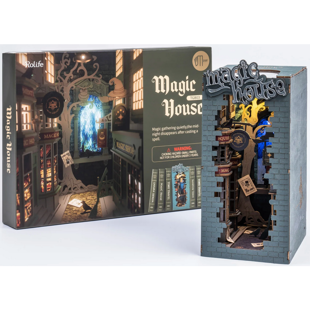 ROBOTIME MAGIC HOUSE DIY BOOK NOOK