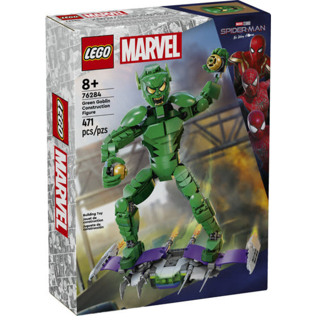 LEGO GREEN GOBLIN CONSTRUCTION FIGURE
