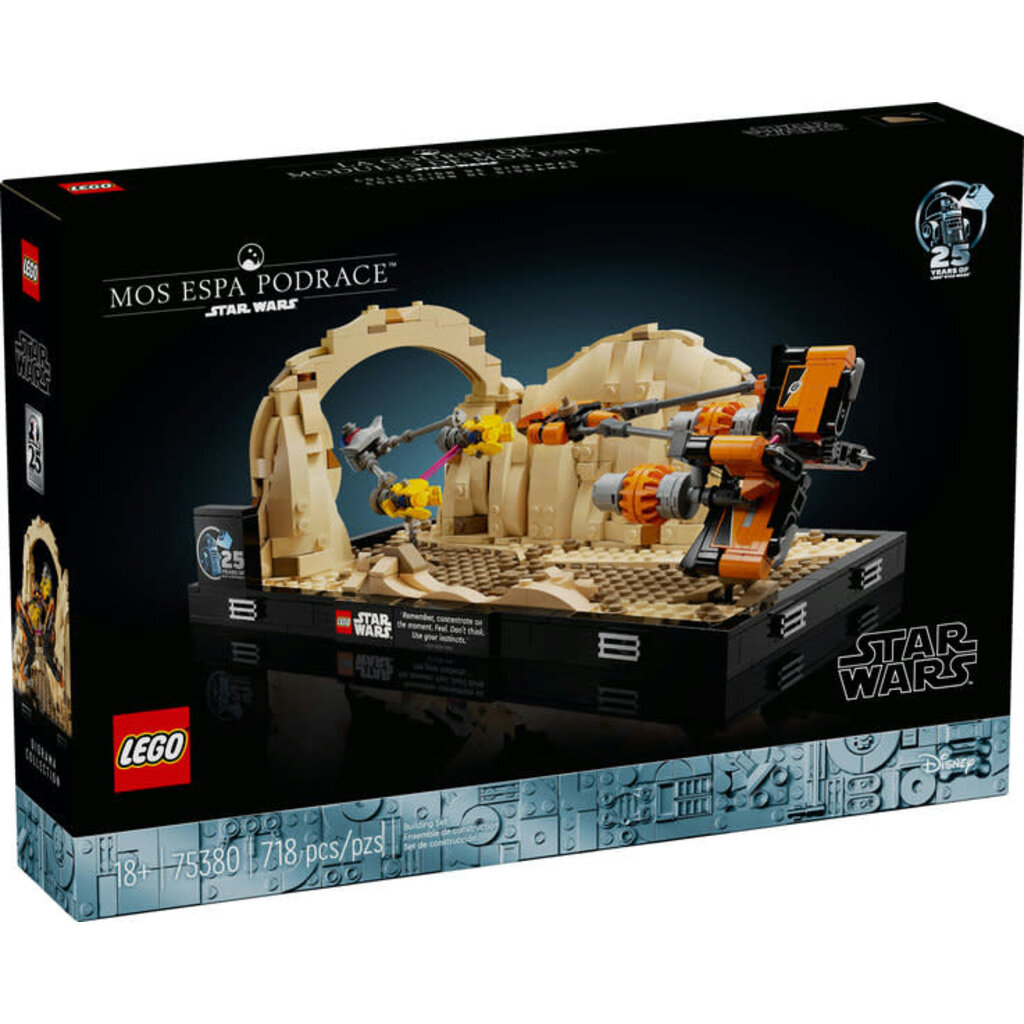LEGO MOS ESPA PODRACE DIORAMA
