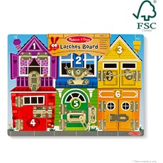 MELISSA AND DOUG LATCHES BOARD