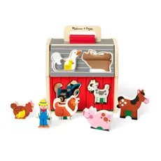 MELISSA AND DOUG TAKE ALONG SORTING BARN