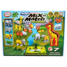 POPULAR PLAYTHINGS MINI MAGNETIC MIX OR MATCH JUNGLE ANIMALS